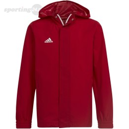 Kurtka dla dzieci adidas Entrada 22 All Weather Jacket czerwona HG6300 Adidas teamwear