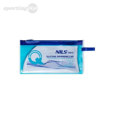NQC JEDNOKOLOROWY SL01 SZARY CZEPEK SILIKONOWY NILS AQUA NQC JEDNOKOLOROWY SL01 SZARY CZEPEK SILIKONOWY NILS AQUA