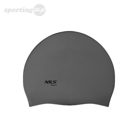 NQC JEDNOKOLOROWY SL02 CIEMNOSZARY CZEPEK SILIKONOWY NILS AQUA NQC JEDNOKOLOROWY SL02 CIEMNOSZARY CZEPEK SILIKONOWY NILS AQUA