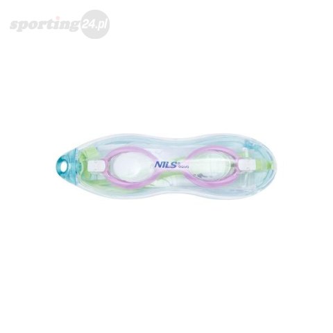 NQG700AF ZIELONY/ FIOLETOWY JUNIOR OKULARKI NILS AQUA NQG700AF ZIELONY/ FIOLETOWY JUNIOR OKULARKI NILS AQUA