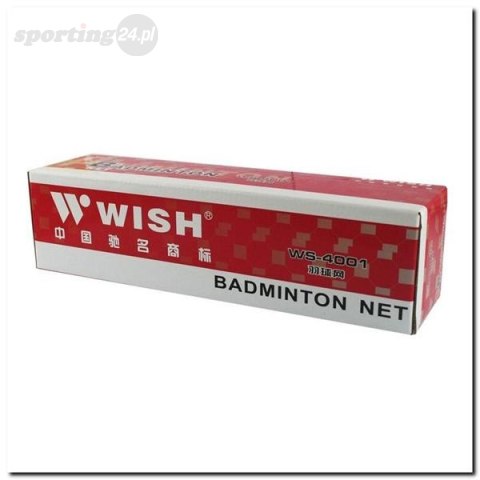 WS4001 PROFESSIONAL SIATKA DO BADMINTONA WISH WS4001 PROFESSIONAL SIATKA DO BADMINTONA WISH