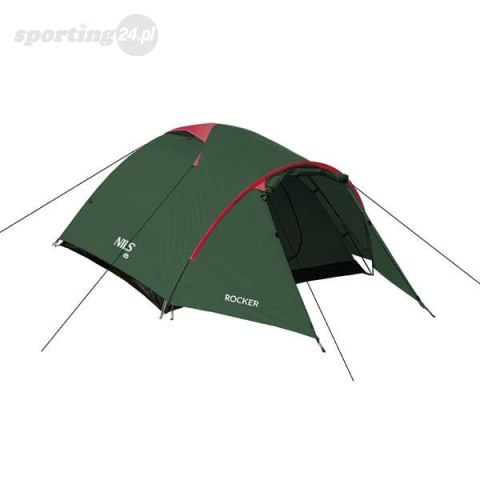 NC6013 ZIELONO-CZERWONY NAMIOT KEMPINGOWY ROCKER NILS CAMP NC6013 ZIELONO-CZERWONY NAMIOT KEMPINGOWY ROCKER NILS CAMP