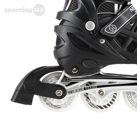 NH10905 4w1 CZARNE LED ROZM. M(35-38) ŁYŻWOROLKI Z WYM. PŁOZĄ HOKEJOWĄ NILS EXTREME NH10905 4w1 CZARNE LED ROZM. M(35-38) ŁYŻWOROLKI Z WYM. PŁOZĄ HOKEJOWĄ NILS EXTREME