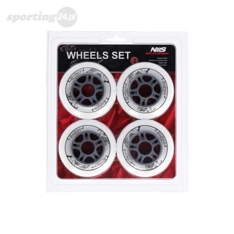 PU 90x24 82A BIAŁE KÓŁKA (4 szt.) NILS EXTREME PU 90x24 82A BIAŁE KÓŁKA (4 szt.) NILS EXTREME