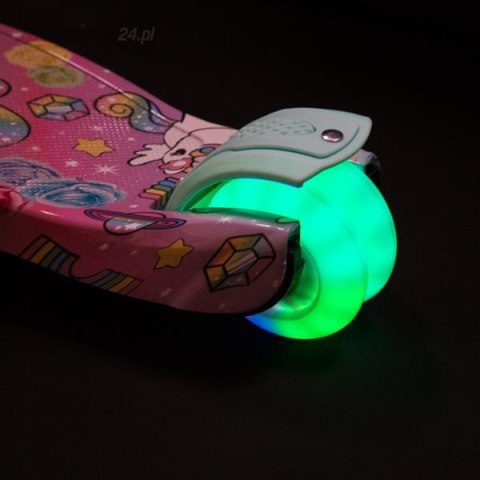 HLB15A MINT LED HULAJNOGA DZIECIĘCA NILS FUN HLB15A MINT LED HULAJNOGA DZIECIĘCA NILS FUN