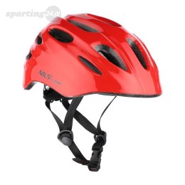 MTW01 LED KASK CZERWONY ROZM. XXS (42-48 cm) NILS EXTREME