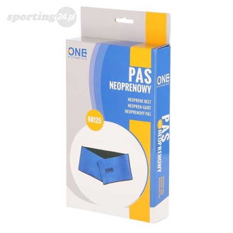 BR125 PAS WYSZCZUPLAJĄCY ONE SIZE ONE FITNESS BR125 PAS WYSZCZUPLAJĄCY ONE SIZE ONE FITNESS