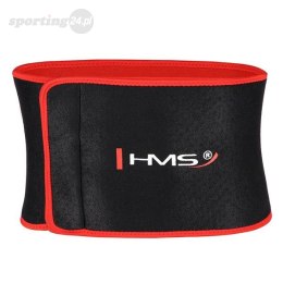 BR163 PAS NA BRZUCH WYSZCZUPLAJĄCY BLACK-RED ONE SIZE HMS