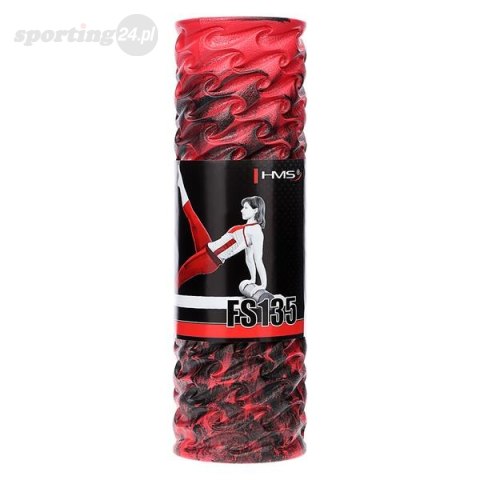 FS135 RED/BLACK 45CM WAŁEK FITNESS/ ROLLER HMS FS135 RED/BLACK 45CM WAŁEK FITNESS/ ROLLER HMS