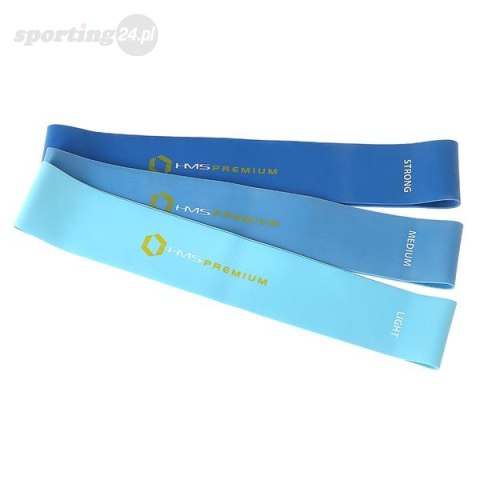 GU04 PRO II SET ZESTAW GUM DO ĆWICZEŃ HMS PREMIUM GU04 PRO II SET ZESTAW GUM DO ĆWICZEŃ HMS PREMIUM