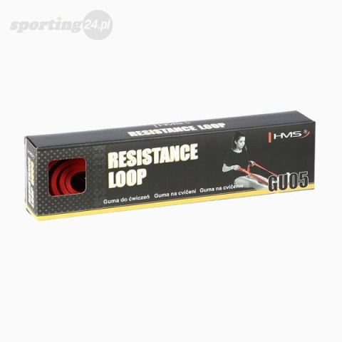 GU05 RED 13 x 4.5 x 2080 MM GUMA DO ĆWICZEŃ HMS GU05 RED 13 x 4.5 x 2080 MM GUMA DO ĆWICZEŃ HMS