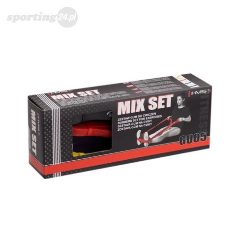 GU05 SET ZESTAW GUM DO ĆWICZEŃ HMS GU05 SET ZESTAW GUM DO ĆWICZEŃ HMS