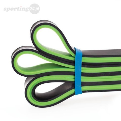 GU06 ZIELONO-CZARNA 17 x 5 x 2250 MM GUMA DO ĆWICZEŃ HMS GU06 ZIELONO-CZARNA 17 x 5 x 2250 MM GUMA DO ĆWICZEŃ HMS