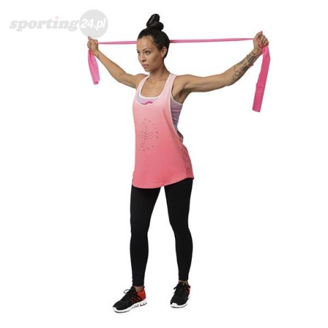 TP01 PINK 0.7 x 120 x 1200 MM TAŚMA PILATES HMS TP01 PINK 0.7 x 120 x 1200 MM TAŚMA PILATES HMS