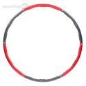 HHP002 RED-GREY HULA HOP 1,2KG 100CM HMS