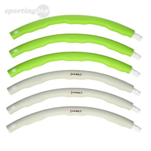 HHP003 GREEN-GREY HULA HOP 1,5KG 100CM HMS HHP003 GREEN-GREY HULA HOP 1,5KG 100CM HMS