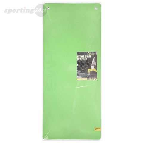 MFK08 GREEN-BLACK MATA FITNESS KLUBOWA Z OTWORAMI 140*60CM EVA 15MM HMS PREMIUM MFK08 GREEN-BLACK MATA FITNESS KLUBOWA Z OTWORAMI 140*60CM EVA 15MM HMS PREMIUM