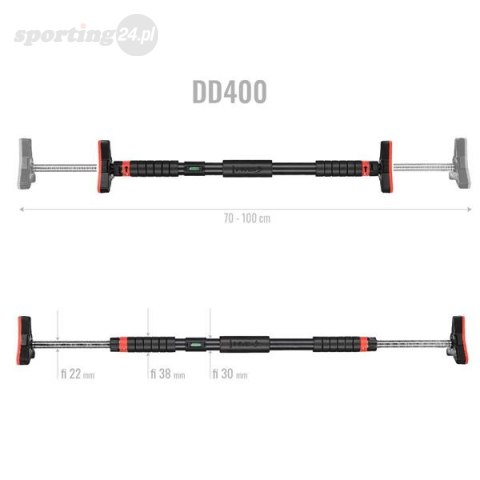 DD400 DRĄŻEK ROZPOROWY Z POZIOMICĄ 70-100 CM HMS DD400 DRĄŻEK ROZPOROWY Z POZIOMICĄ 70-100 CM HMS