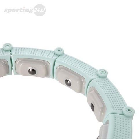HHM14 HULA HOP GREEN Z MAGNESAMI I OBCIĄŻNIKIEM + LICZNIK HMS HHM14 HULA HOP GREEN Z MAGNESAMI I OBCIĄŻNIKIEM + LICZNIK HMS