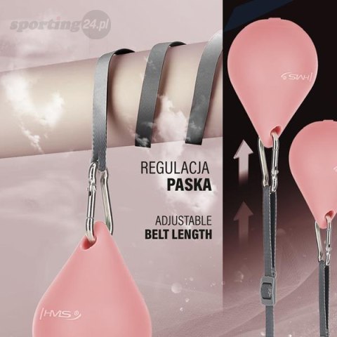 HHM15 HULA HOP PINK Z MAGNESEM I OBCIĄŻNIKIEM + LICZNIK HMS HHM15 HULA HOP PINK Z MAGNESEM I OBCIĄŻNIKIEM + LICZNIK HMS