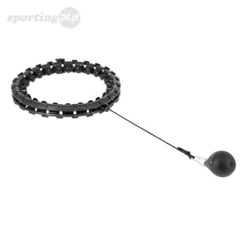 HHW01 HULA HOP BLACK Z WYPUSTKAMI I OBCIĄŻNIKIEM HMS HHW01 HULA HOP BLACK Z WYPUSTKAMI I OBCIĄŻNIKIEM HMS