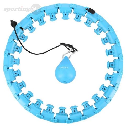 HHW01 HULA HOP BLUE Z WYPUSTKAMI I OBCIĄŻNIKIEM HMS HHW01 HULA HOP BLUE Z WYPUSTKAMI I OBCIĄŻNIKIEM HMS