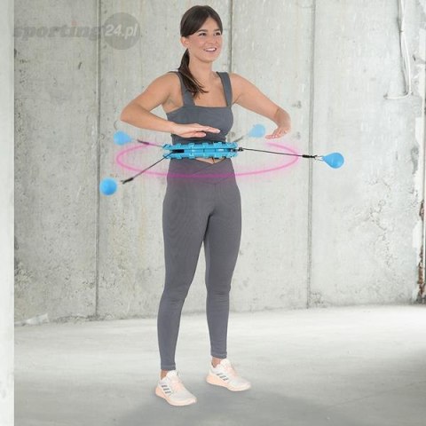 HHW01 HULA HOP BLUE Z WYPUSTKAMI I OBCIĄŻNIKIEM HMS HHW01 HULA HOP BLUE Z WYPUSTKAMI I OBCIĄŻNIKIEM HMS