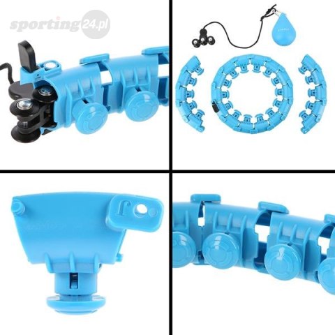 HHW01 HULA HOP BLUE Z WYPUSTKAMI I OBCIĄŻNIKIEM HMS HHW01 HULA HOP BLUE Z WYPUSTKAMI I OBCIĄŻNIKIEM HMS