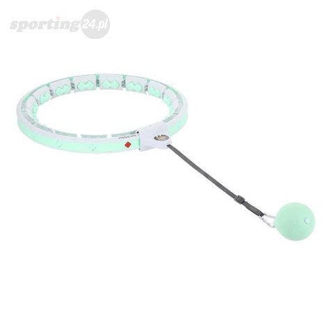 HHW06 HULA HOP GREEN Z WYPUSTKAMI I OBCIĄŻNIKIEM + LICZNIK HMS HHW06 HULA HOP GREEN Z WYPUSTKAMI I OBCIĄŻNIKIEM + LICZNIK HMS