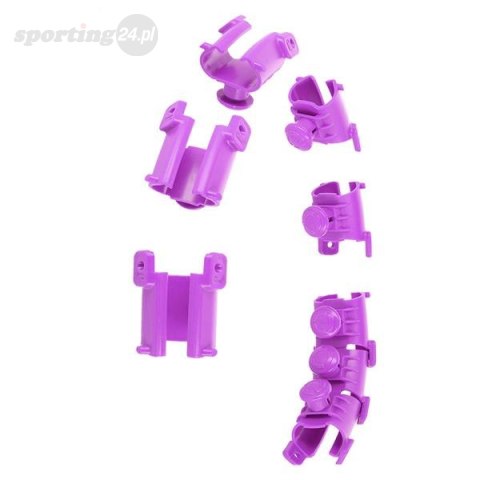 HHW12 PLUS SIZE HULA HOP VIOLET Z WYPUSTKAMI I OBCIĄŻNIKIEM HMS HHW12 PLUS SIZE HULA HOP VIOLET Z WYPUSTKAMI I OBCIĄŻNIKIEM HMS