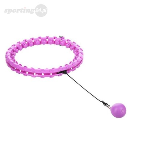 ZESTAW HULA HOP HHW12 VIOLET Z WYPUSTKAMI I OBCIĄŻNIKIEM HMS + PAS BR163 BLACK PLUS SIZE ZESTAW HULA HOP HHW12 VIOLET Z WYPUSTKAMI I OBCIĄŻNIKIEM HMS + PAS BR163 BLACK PLUS SIZE