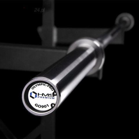 GO901 GRYF OLIMPIJSKI 20KG 2200MM HMS PREMIUM + ZG1500 SILVER ZACISKI LOCK JAW (2 szt) GO901 GRYF OLIMPIJSKI 20KG 2200MM HMS PREMIUM + ZG1500 SILVER ZACISKI LOCK JAW (2 szt)