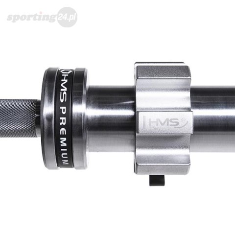 GO901 GRYF OLIMPIJSKI 20KG 2200MM HMS PREMIUM + ZG1500 SILVER ZACISKI LOCK JAW (2 szt) GO901 GRYF OLIMPIJSKI 20KG 2200MM HMS PREMIUM + ZG1500 SILVER ZACISKI LOCK JAW (2 szt)