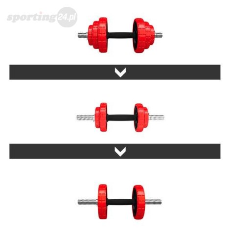 SGGX20 SZTANGIELKI GUMOWANE 20KG HMS SGGX20 SZTANGIELKI GUMOWANE 20KG HMS