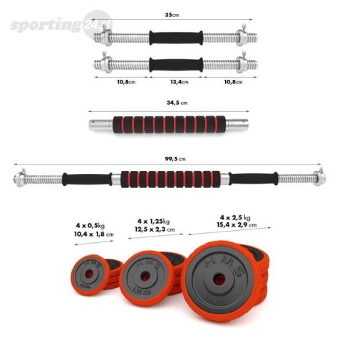 SGGX20 SZTANGIELKI GUMOWANE 20KG HMS SGGX20 SZTANGIELKI GUMOWANE 20KG HMS