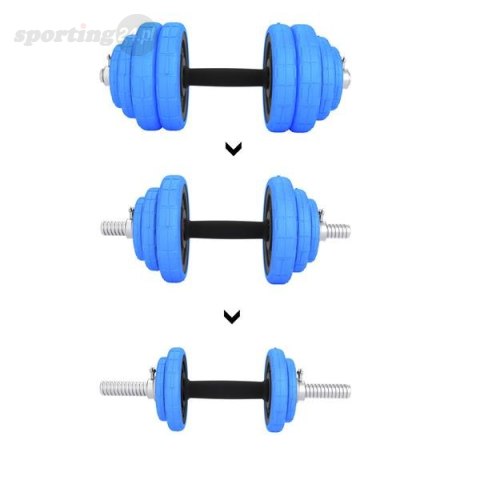 SGG30 BAR SZTANGIELKI-SZTANGA GUMOWANE 30KG HMS SGG30 BAR SZTANGIELKI-SZTANGA GUMOWANE 30KG HMS