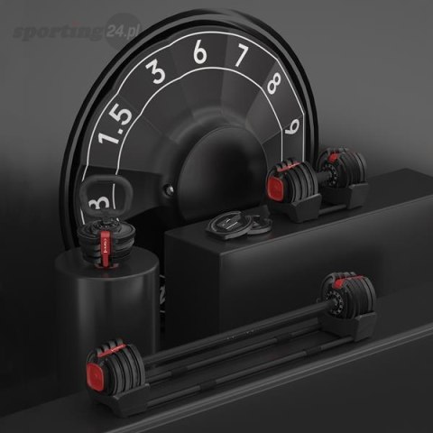 SGR18 PRO SET 3W1 ZESTAW REGULOWANYCH SZTANGIELEK 41 KG HMS SGR18 PRO SET 3W1 ZESTAW REGULOWANYCH SZTANGIELEK 41 KG HMS
