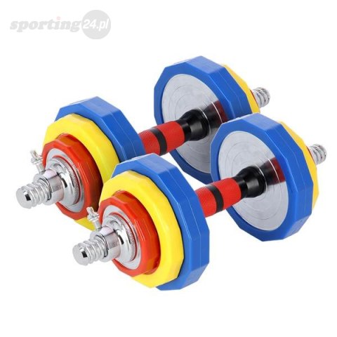 SKC20 SZTANGIELKI-SZTANGA W WALIZCE KOLOROWE 2x10KG HMS SKC20 SZTANGIELKI-SZTANGA W WALIZCE KOLOROWE 2x10KG HMS
