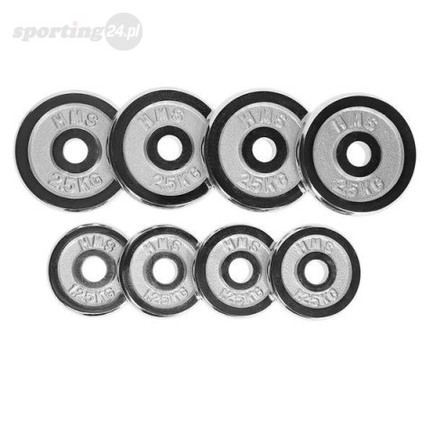 STC20 SZTANGIELKI W WALIZCE 2 x 10 KG CHROME HMS STC20 SZTANGIELKI W WALIZCE 2 x 10 KG CHROME HMS