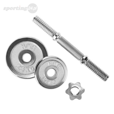 STC20 SZTANGIELKI W WALIZCE 2 x 10 KG CHROME HMS STC20 SZTANGIELKI W WALIZCE 2 x 10 KG CHROME HMS