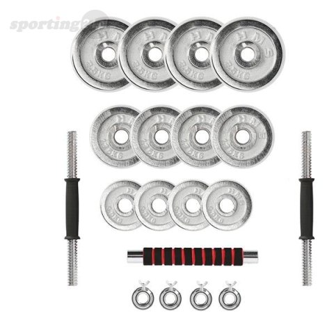 STC21 SZTANGIELKI/SZTANGA W WALIZCE CHROM 2x10KG HMS STC21 SZTANGIELKI/SZTANGA W WALIZCE CHROM 2x10KG HMS