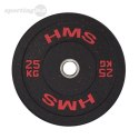 HTBR25 RED TALERZ OLIMPIJSKI BUMPER 25 KG HMS