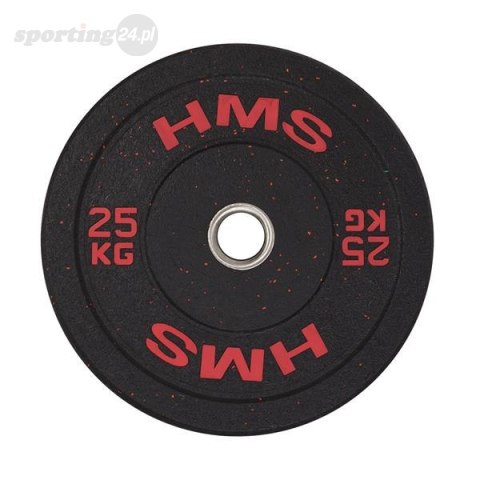 HTBR25 RED TALERZ OLIMPIJSKI BUMPER 25 KG HMS