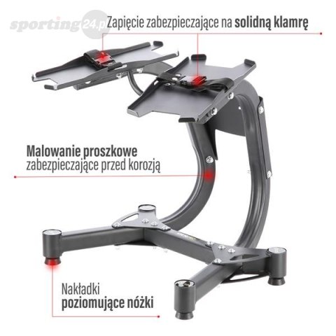 STR10 PRO STOJAK NA SZTANGIELKI REGULOWANE HMS PREMIUM STR10 PRO STOJAK NA SZTANGIELKI REGULOWANE HMS PREMIUM