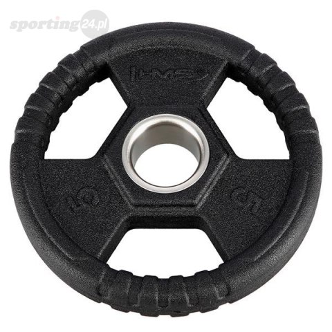 TOH05 CZARNY TALERZ OLIMPIJSKI OGUMOWANY 5 KG HMS TOH05 CZARNY TALERZ OLIMPIJSKI OGUMOWANY 5 KG HMS