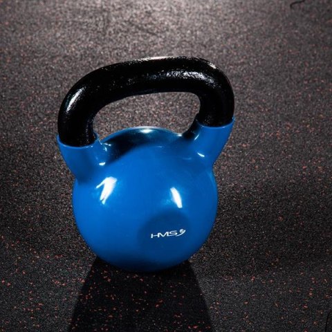 KNV08 BLUE KETTLEBELL ŻELIWNY POKRYTY WINYLEM HMS KNV08 BLUE KETTLEBELL ŻELIWNY POKRYTY WINYLEM HMS