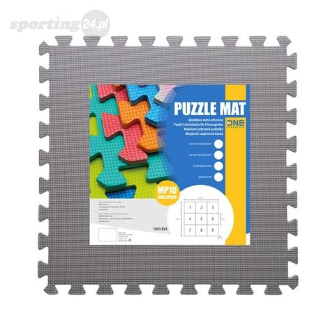MP10 MATA PUZZLE MULTIPACK BLUE-GREY 9 ELEMENTÓW 10MM ONE FITNESS MP10 MATA PUZZLE MULTIPACK BLUE-GREY 9 ELEMENTÓW 10MM ONE FITNESS