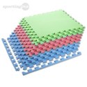 MP10 MATA PUZZLE MULTIPACK GREEN-BLUE-RED 9 ELEMENTÓW 10MM ONE FITNESS