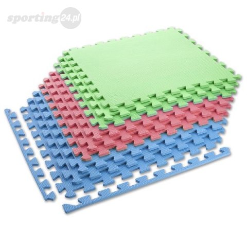 MP10 MATA PUZZLE MULTIPACK GREEN-BLUE-RED 9 ELEMENTÓW 10MM ONE FITNESS MP10 MATA PUZZLE MULTIPACK GREEN-BLUE-RED 9 ELEMENTÓW 10MM ONE FITNESS