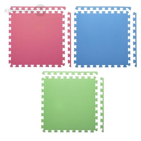 MP10 MATA PUZZLE MULTIPACK GREEN-BLUE-RED 9 ELEMENTÓW 10MM ONE FITNESS MP10 MATA PUZZLE MULTIPACK GREEN-BLUE-RED 9 ELEMENTÓW 10MM ONE FITNESS